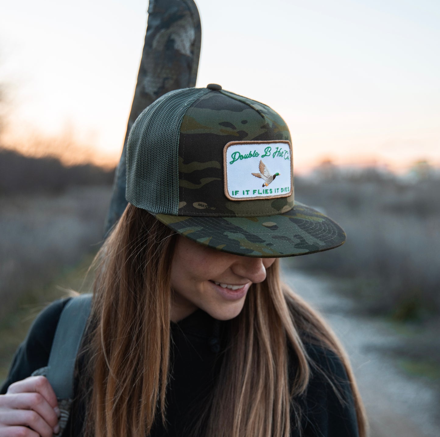 Green Mallard Hat
