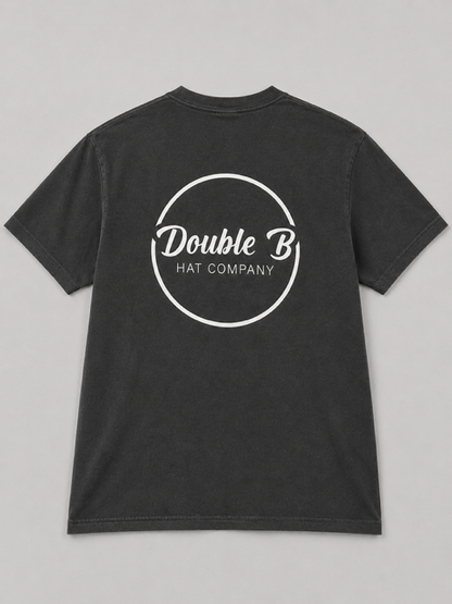 Signature Logo Pocket Tee – Vintage Dark Gray