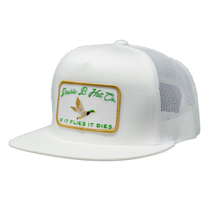White Mallard Hat
