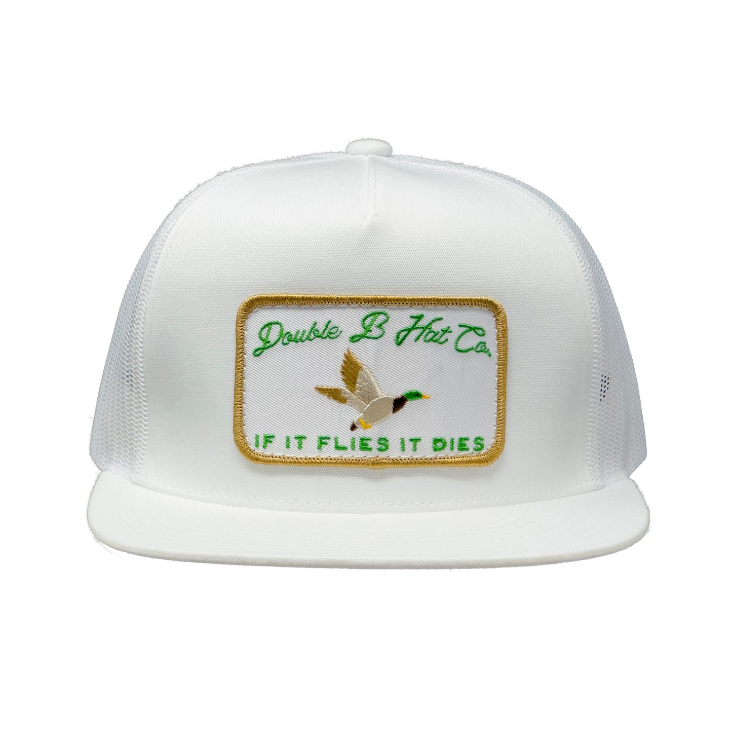 White Mallard Hat