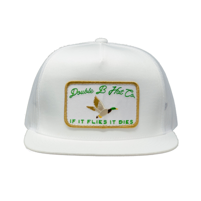 White Mallard Hat
